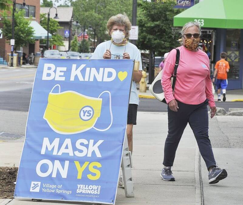 Yellow Springs Village Council mandates wearing masks downtown