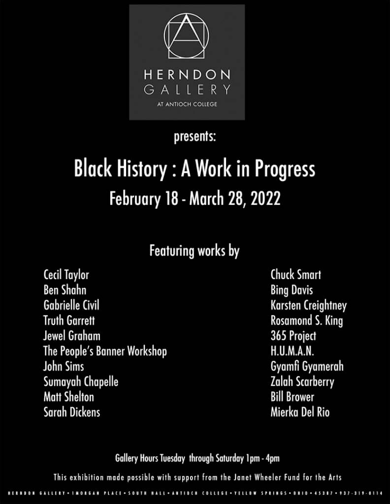 Black History: A Work In Progress Poster Image