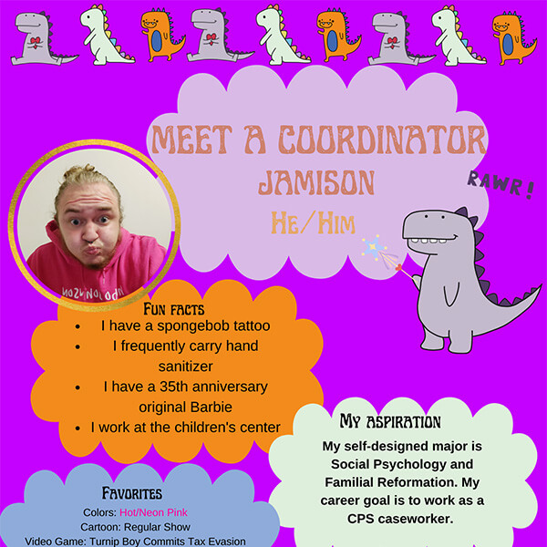 Meet a Queer Center Coordinator, Jamison