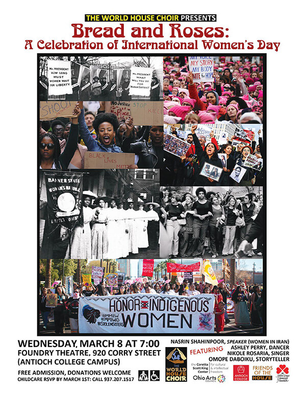 Bread and Roses A Celebration of International Women's Day 2023