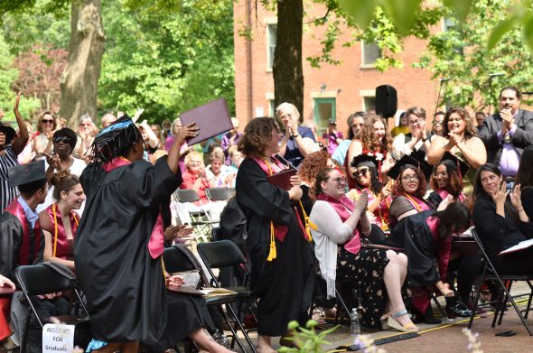 18 students graduate from Antioch College