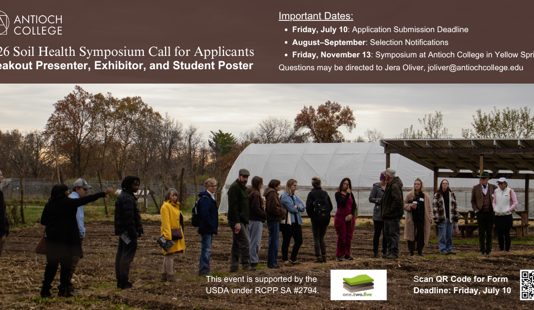 2026 Soil Health Symposium Call for Applications