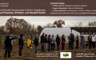 2026 Soil Health Symposium Call for Applications